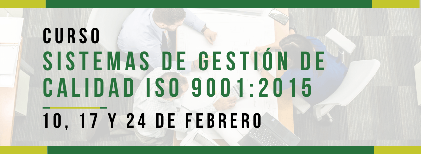 Curso Sistemas de Gestión de Calidad ISO 9001:2015 - Asturias