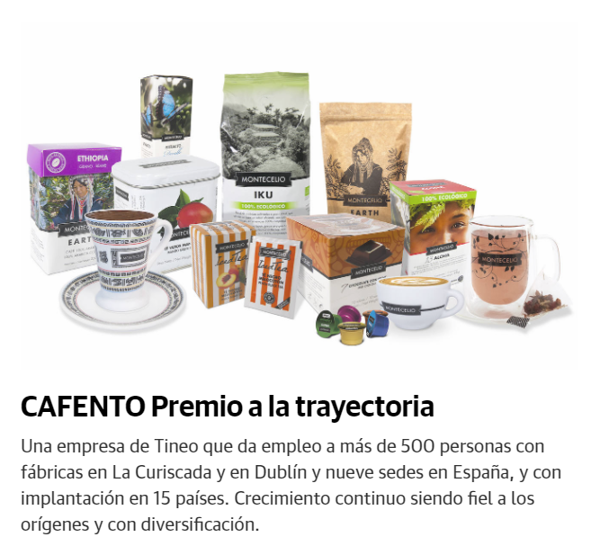 Cafento premio a la trayectoria