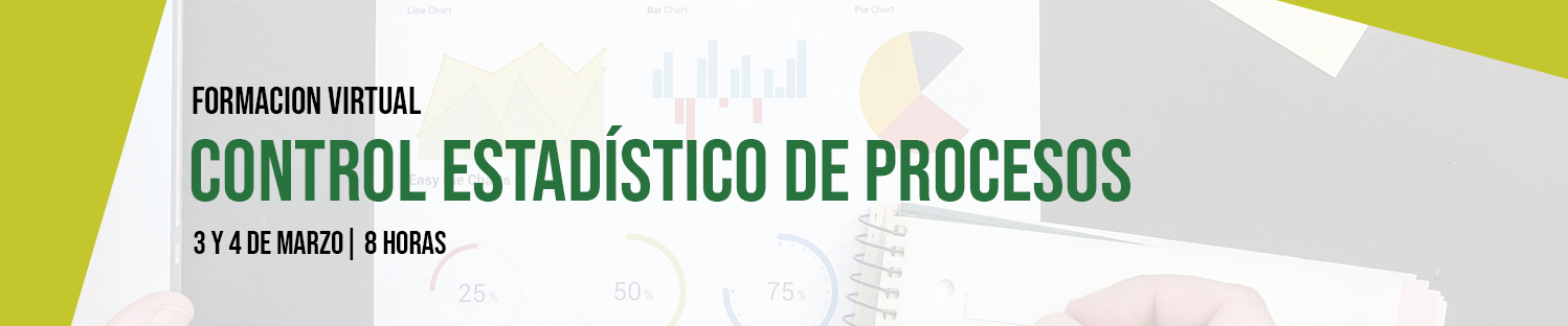 Control estadistico de procesos Formación: Control estadístico de procesos