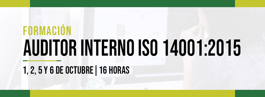 FVD-auditor interno 14001_octubre Formación Auditor Interno 14001