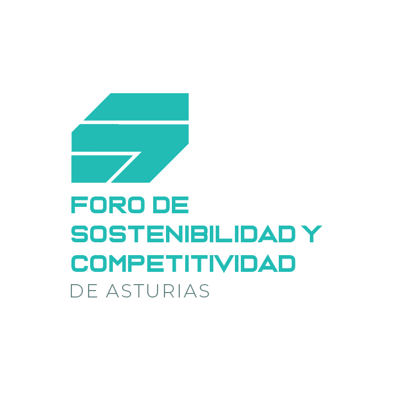Logo cuadrado Foro de Sostenibilidad y Competitividad de Asturias