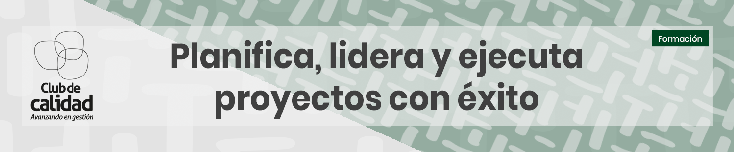 Planifica, lidera y ejecuta proyectos con éxito