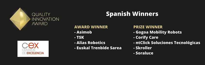 España, el país del mundo con más innovaciones galardonadas en los premios internacionales Quality Innovation Award, QIA