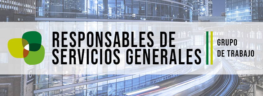 Grupo de Trabajo responsables de Servicios Generales