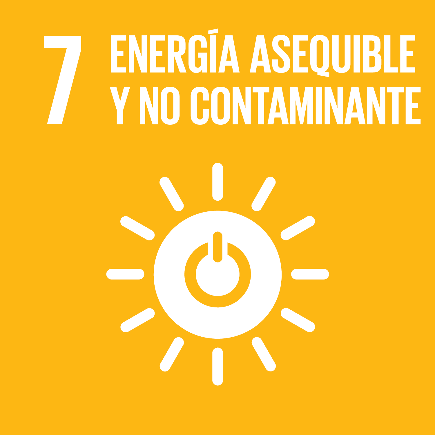 ODS 7: Energía asequible y no contaminante