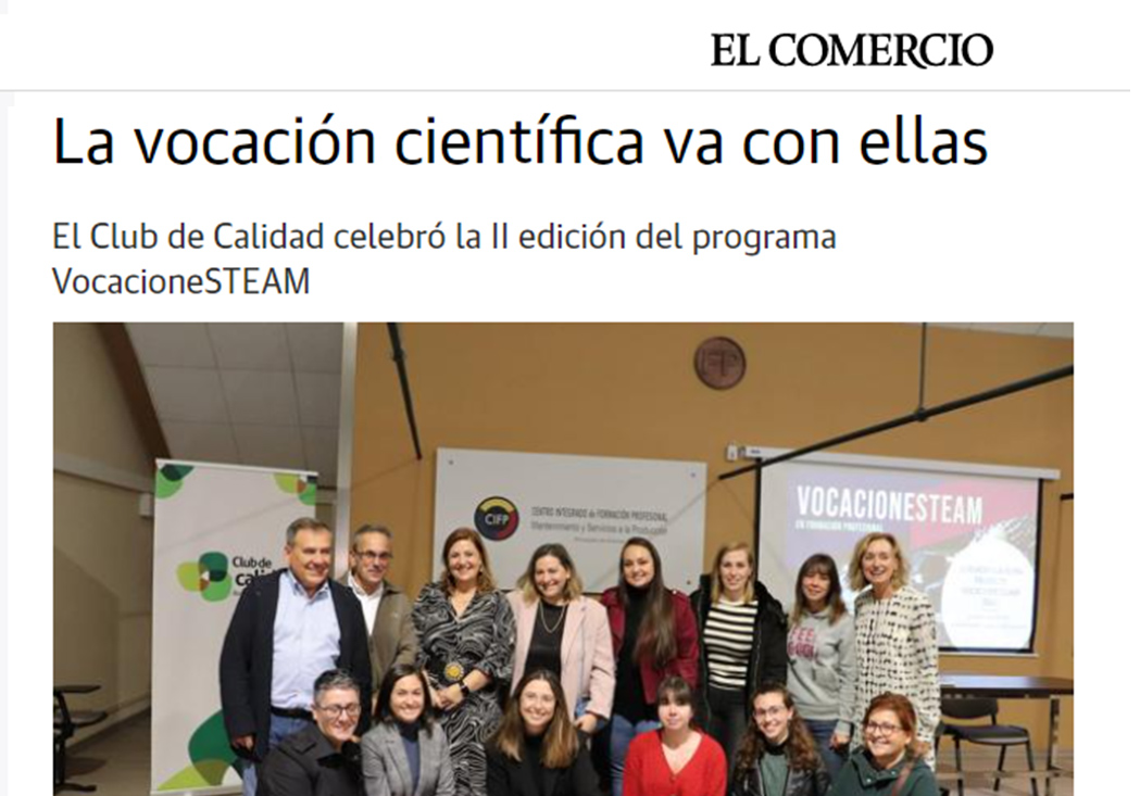 Jornada VocacioneSteam en El Comercio