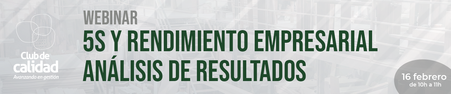 Webinar 5S 5S y Rendimiento Empresarial