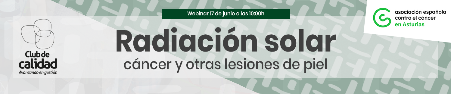 Webinar: Radiación solar