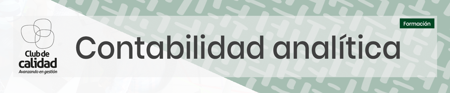 Formación: contabilidad analítica
