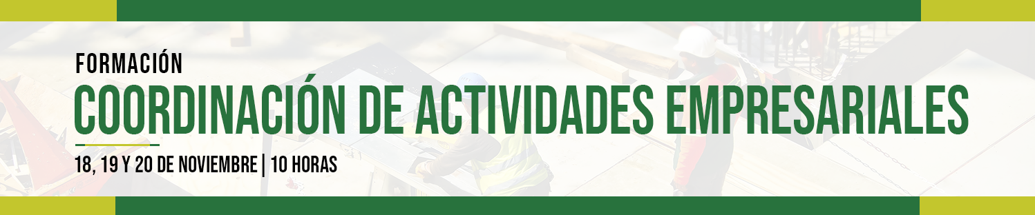 Coordinación de Actividades empresariales