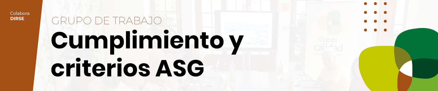 Grupo Trabajo Cumplimieto y Criterios ASG