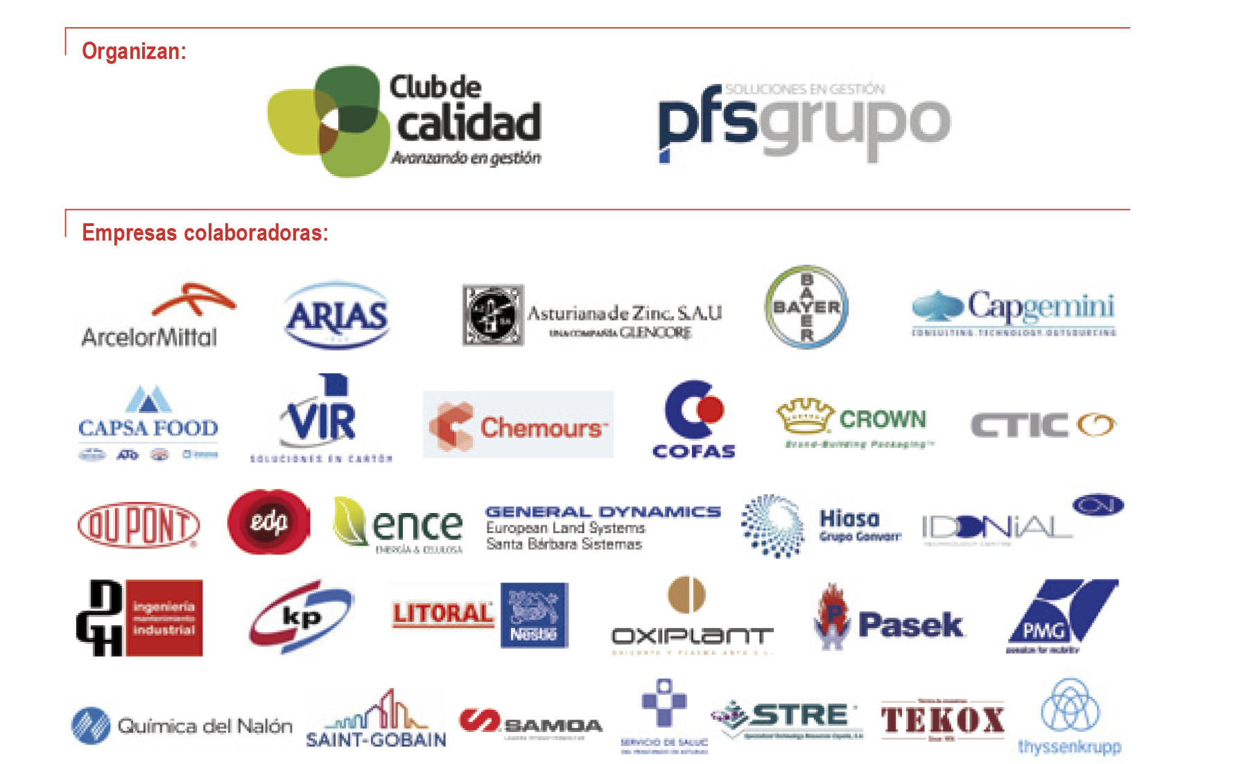 Empresas Colaboradoras Máster IUDE