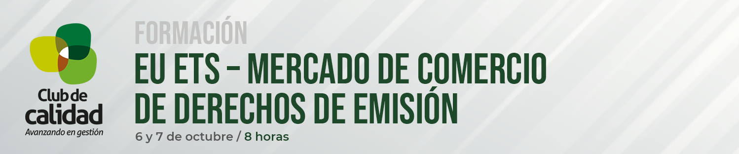 Formación EU ETS – MERCADO DE COMERCIO DE DERECHOS DE EMISIÓN