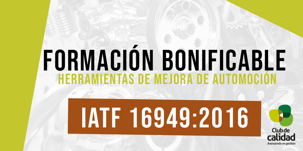 Formación Automoción: IATF 16949