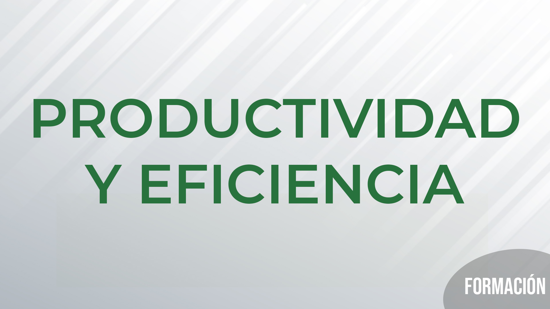 formacion producitividad Formación productividad