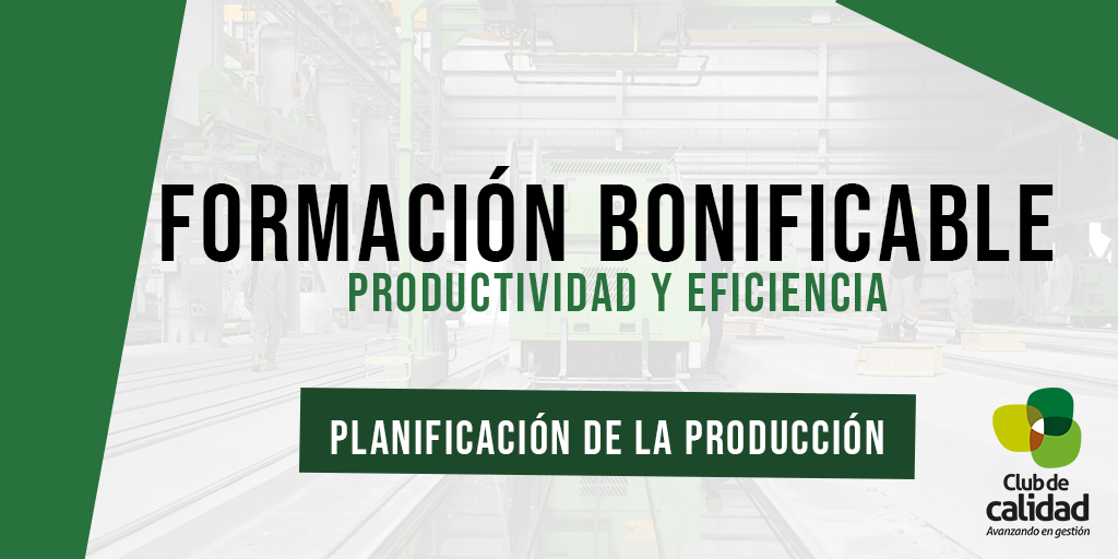 formacion productividad- planificacion produccion