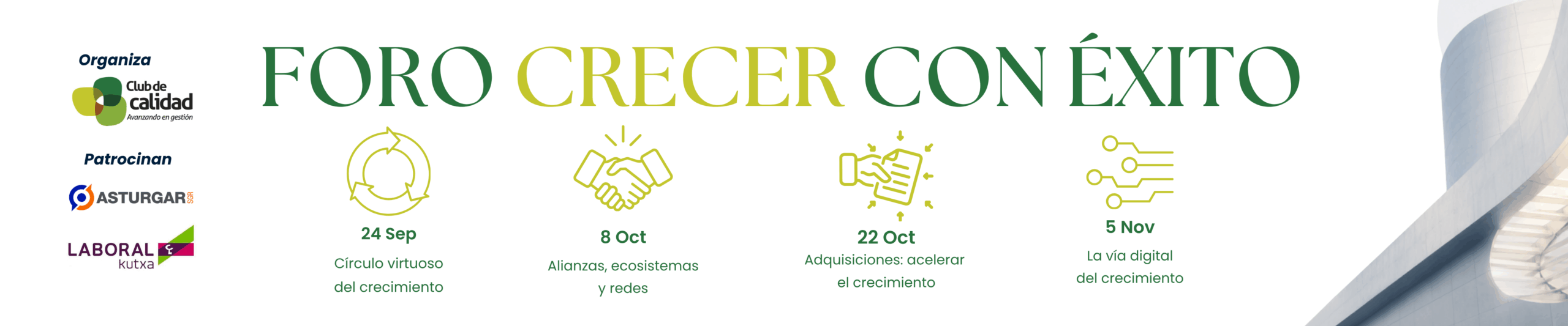 foro crecimiento cartel