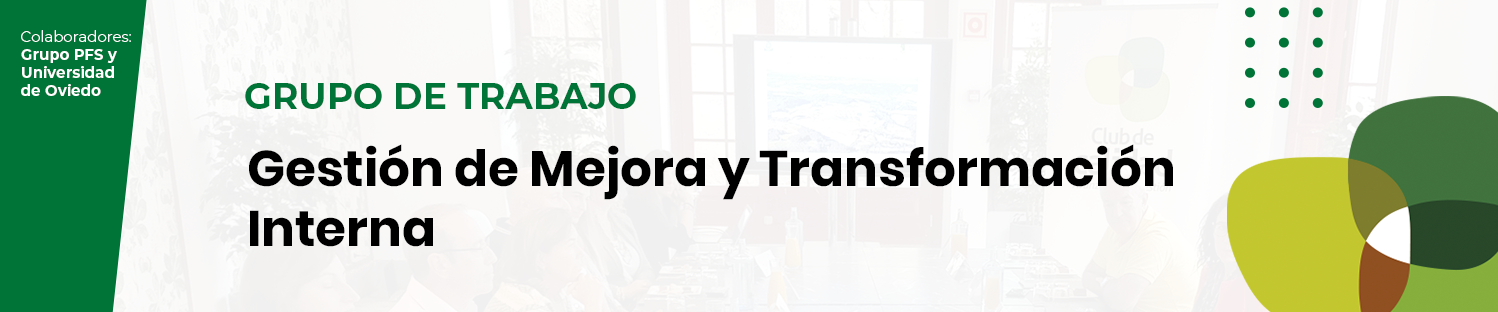 Grupo de trabajo de Gestión de Mejora y Transformación Interna