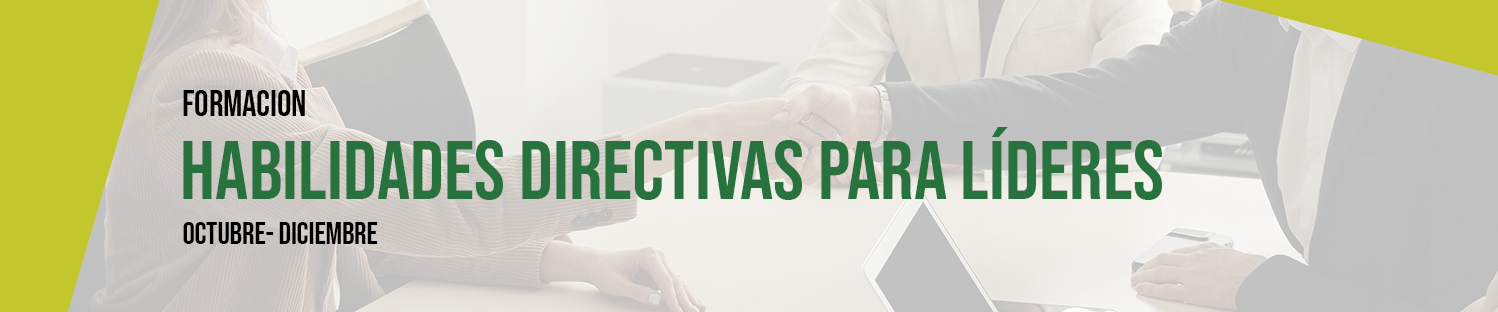 Formación: Habilidades Directivas para líderes