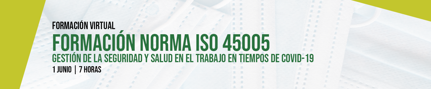 Formación Norma ISO 45005 - Gestión de la seguridad y salud en el trabajo en tiempos de COVID-19