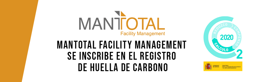 Mantotal Facility Management se inscribe en el Registro de Huella de Carbono