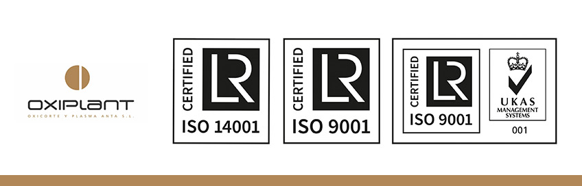 Certificaciones oxiplant