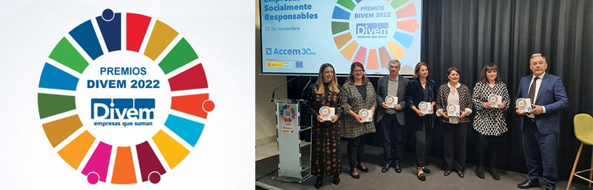CLN Servicios Integrales recibe el ‘Premio Esenciales’ en la II Edición Premios DIVEM a las Empresas Socialmente Responsables
