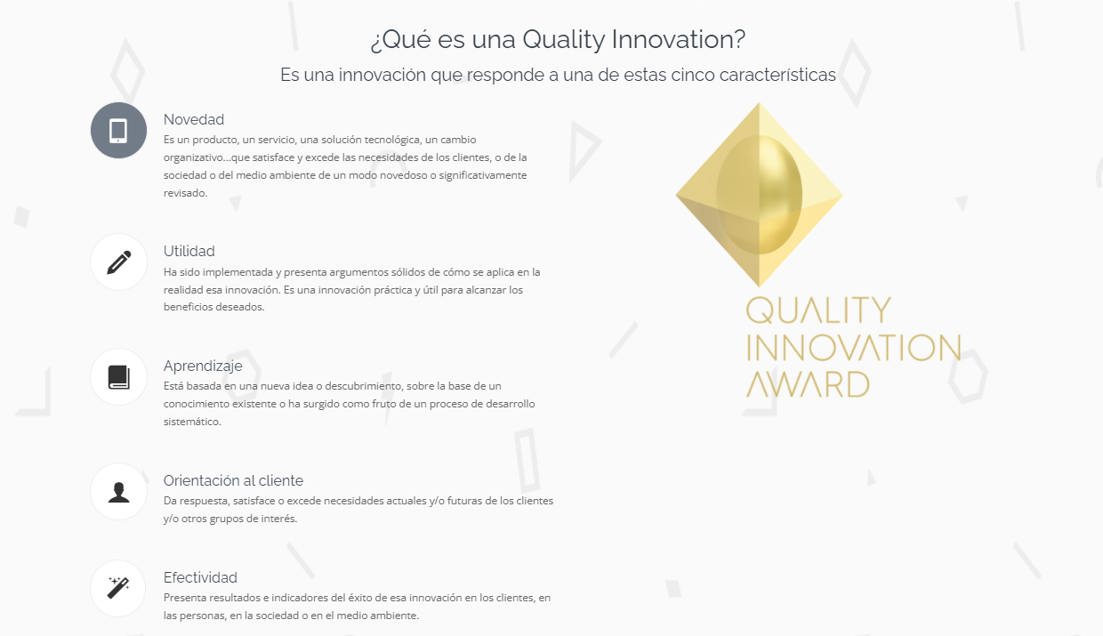 ¿Qué es una Quality Innovation?