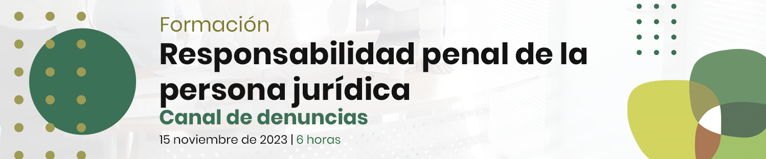 Formación: REsponsabilidad penal de la persona jurídica