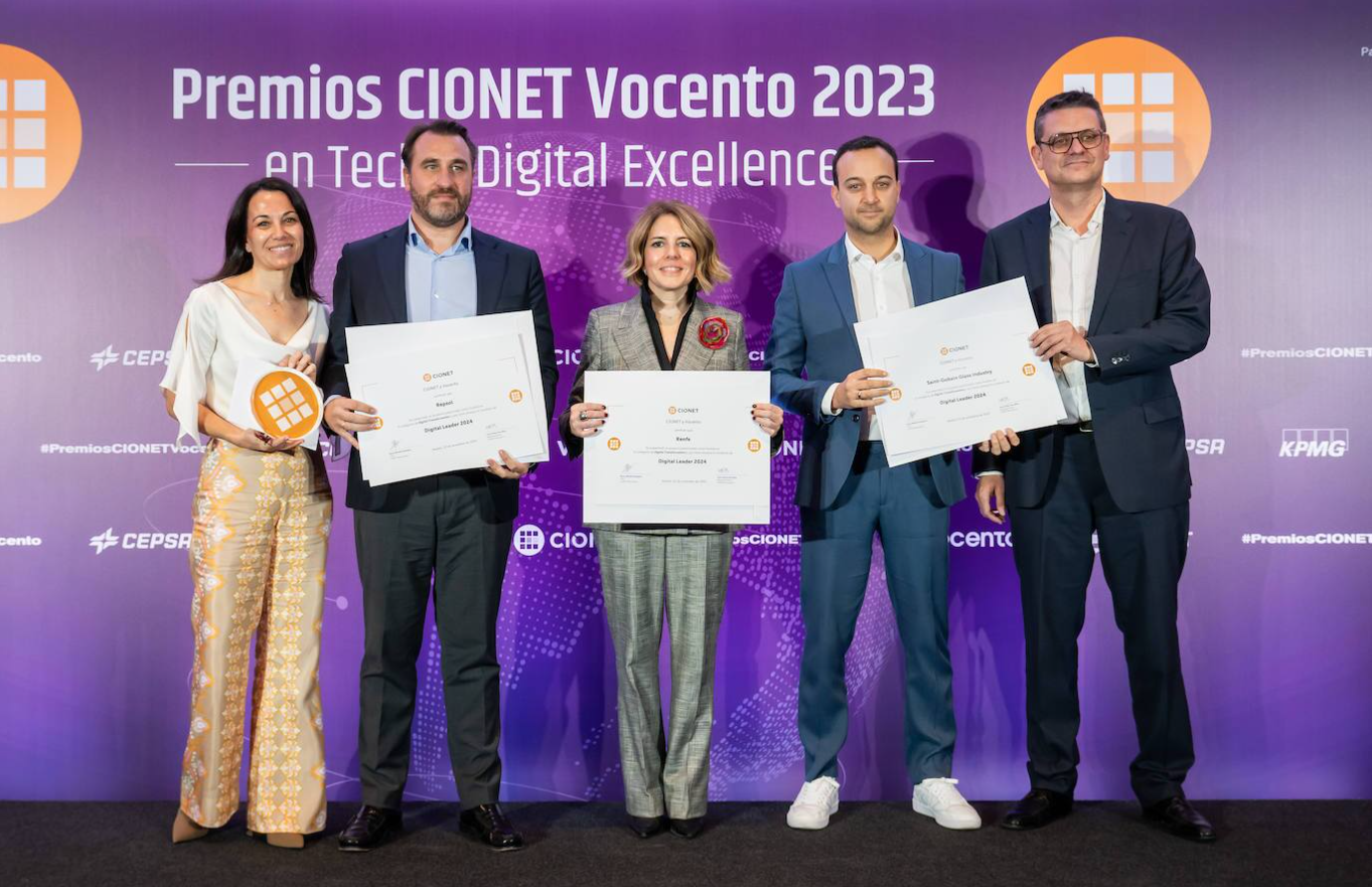 Saint Gobain finalista de los Premios CIONET Vocento 2023