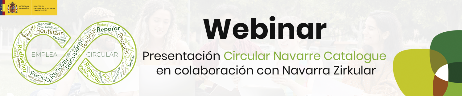 Webinar Presentación Circular Navarre Catalogue | Emplea Circular